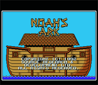 Noah's Ark - Screenshot - Game Title Image