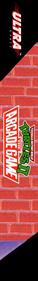 Teenage Mutant Ninja Turtles II: The Arcade Game - Box - Spine Image