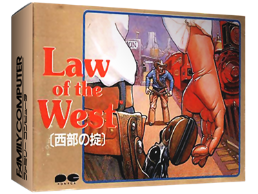 Law of the West - Box - 3D Image