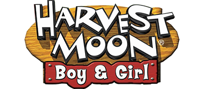 Harvest Moon: Boy & Girl - Clear Logo Image