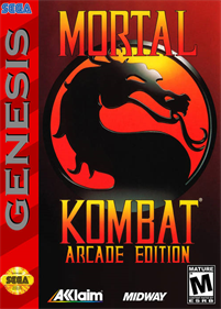 Mortal Kombat Arcade Edition - Box - Front Image