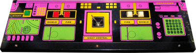 TailGunner - Arcade - Control Panel Image