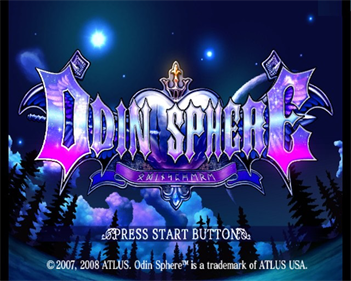 Odin Sphere - Screenshot - Game Title Image