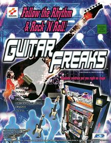 Guitar Freaks - Advertisement Flyer - Front Image