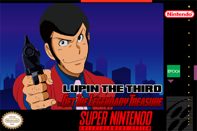 Lupin Sansei: Densetsu No Hihou O Oe! - Fanart - Box - Front Image