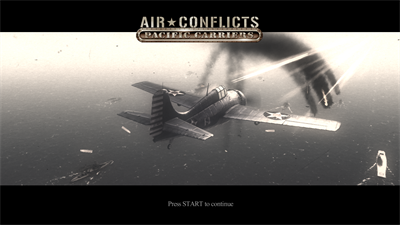 Air Conflicts: Pacific Carriers - Screenshot - Game Title Image