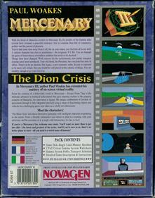 Mercenary III - Box - Back Image