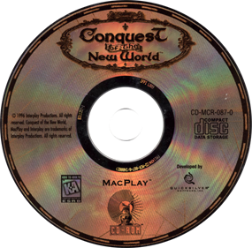 Conquest of the New World - Disc Image