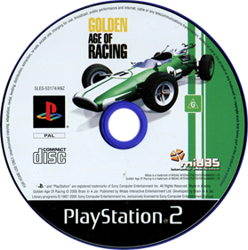 Golden Age of Racing - Disc Image