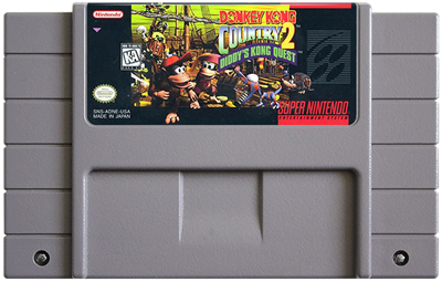 Donkey Kong Country 2: Diddy's Kong Quest - Cart - Front