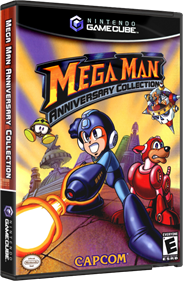 Mega Man Anniversary Collection - Box - 3D Image