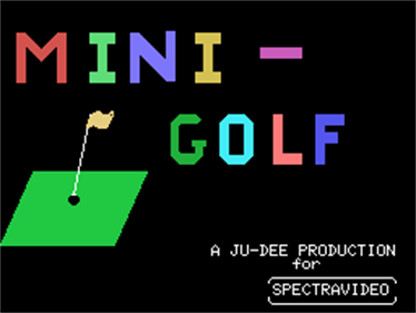 Mini Golf - Screenshot - Game Title Image