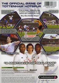 Club Football 2005: Tottenham Hotspur - Box - Back Image