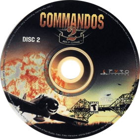 Commandos 2: Men of Courage - Disc Image