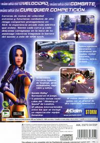 XGIII: Extreme G Racing - Box - Back Image