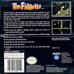 The Fidgetts - Box - Back Image