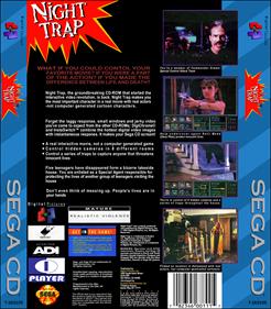 Night Trap - Box - Back - Reconstructed Image