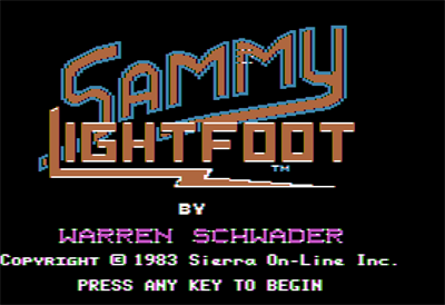 Sammy Lightfoot - Screenshot - Game Title Image