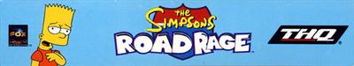 The Simpsons: Road Rage - Box - Spine Image