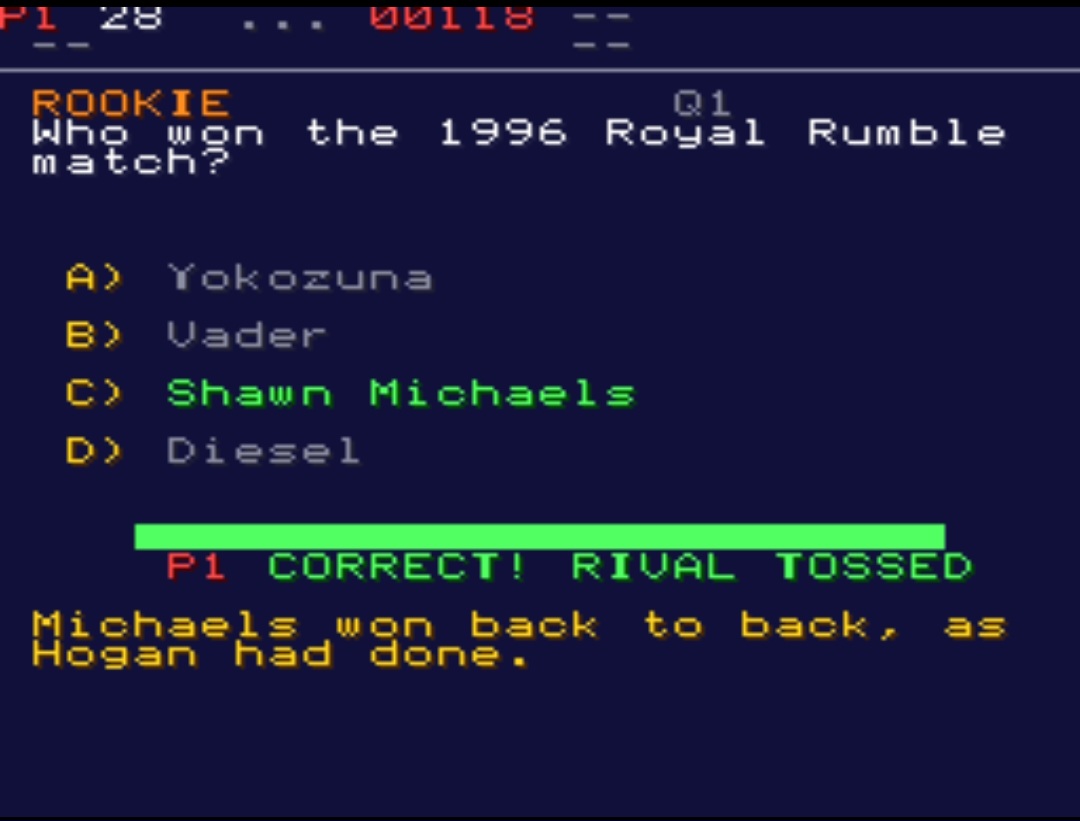Rumble Quiz