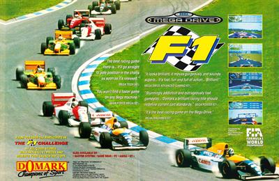 F1: World Championship Edition - Advertisement Flyer - Front Image