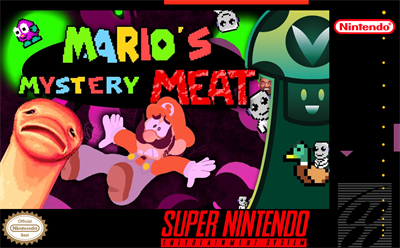 Mario's Mystery Meat - Fanart - Box - Front Image