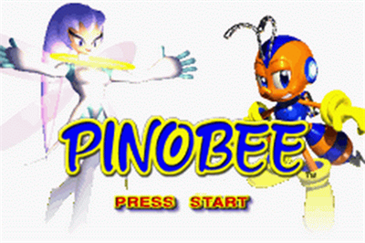 Pinobee: Wings of Adventure - Screenshot - Game Title Image