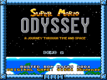 Super Mario Odyssey: A Journey Through Time and Space - Screenshot - Game Title Image