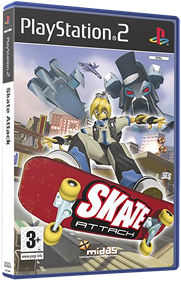 Skate Attack - Box - 3D Image