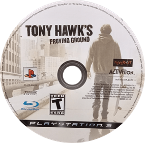 Tony Hawk's Proving Ground - Disc Image