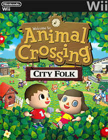 Animal Crossing: City Folk - Fanart - Box - Front Image
