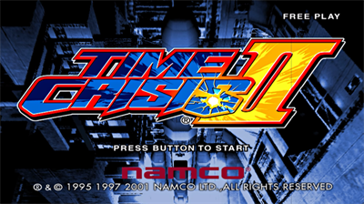 Time Crisis II - Screenshot - Game Title Image