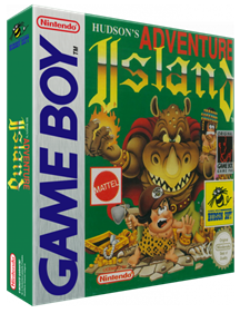 Adventure Island - Box - 3D Image