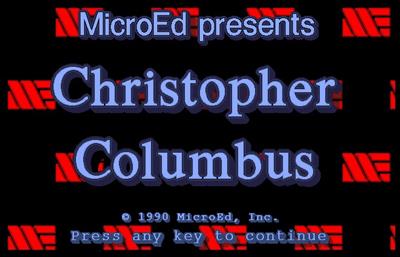 Christopher Columbus - Screenshot - Game Title Image