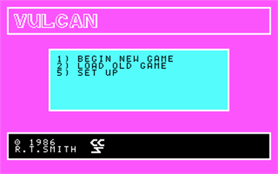 Vulcan: The Tunisian Campaign - Screenshot - Game Title Image