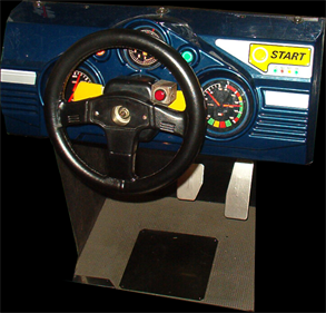 F1 Super Lap - Arcade - Controls Information Image