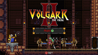 Volgarr the Viking II - Screenshot - Game Title Image