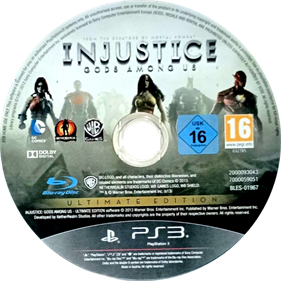 Injustice: Gods Among Us Ultimate Edition - Disc Image