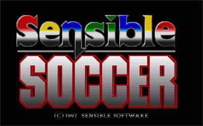 Sensible Soccer: European Champions - 92/93 Edition - Screenshot - Game Title Image