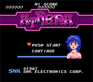 Athena - Screenshot - Game Title Image