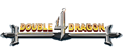 Double Dragon IV - Clear Logo Image