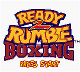 Ready 2 Rumble Boxing - Screenshot - Game Title Image
