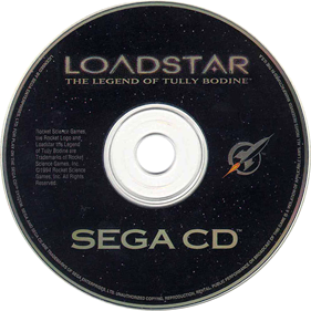Loadstar: The Legend of Tully Bodine - Disc Image