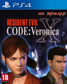 Resident Evil: Code: Veronica X - Fanart - Box - Front