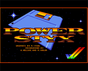 Powerstyx - Screenshot - Game Title Image