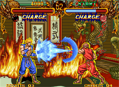 Double Dragon (Neo Geo/Arcade) Playthrough as Billy 