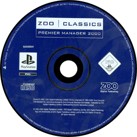 Premier Manager 2000 - Disc Image