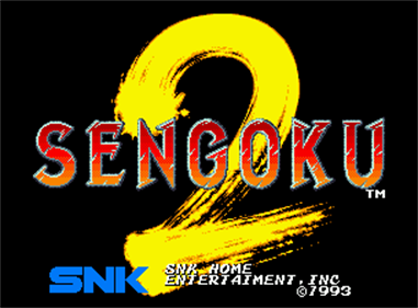 Sengoku 2 - Screenshot - Game Title Image