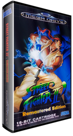 Street Fighter II': Remastered Edition - Box - 3D Image