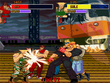 Final Fight Alpha: Shadaloo Invasion - Screenshot - Gameplay Image